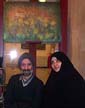 بیروت میزبان هنرمند جانبازی است که با دهان نقاشی می‌کشد