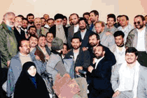 دیدار اعضای شورای مركزی هیأت اسلامی هنرمندان با رهبر معظم انقلاب اسلامی (سال 81)