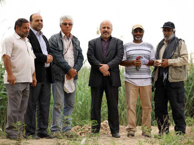 بازدید مدیرعامل بنیاد سینمایی فارابی از پشت صحنه فیلم سینمایی ملکه    