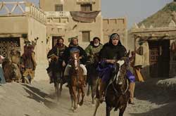 حسن جوهرچی در نقش ابوسفیان