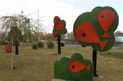 چیدمان های محیطی در ایام نوروز به سطح شهر می‌آیند